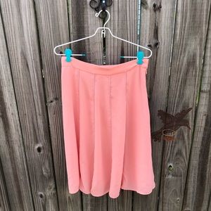 Peach skirt